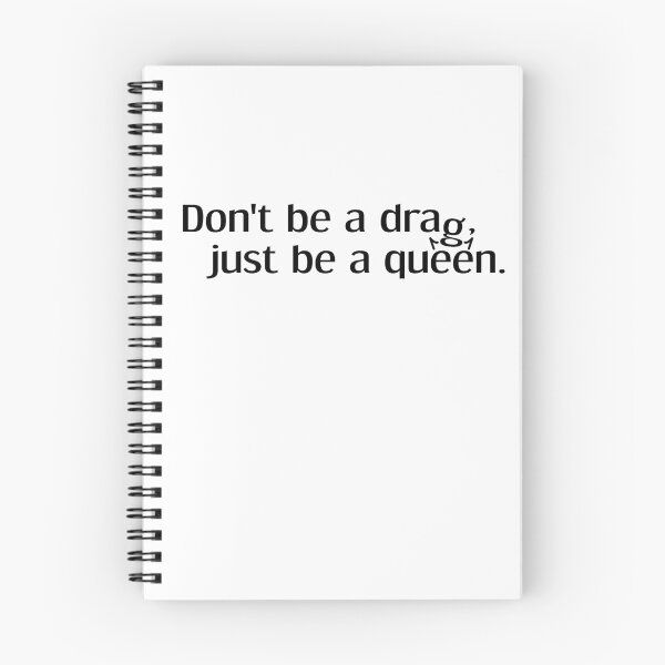 Item preview, Don't Be A Drag, Just Be A Queen. | Statement Quote Lady Gaga LGBTQ+ designed and sold by miebyjamie.