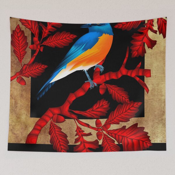 Item preview, Blue Throated FlyCatcher designed and sold by Graham Colton.