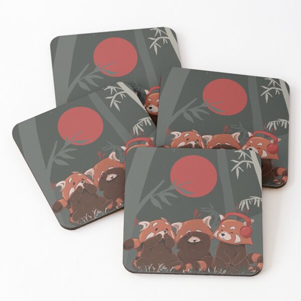 Item preview, Red shy pandas designed and sold by ckarolit.
