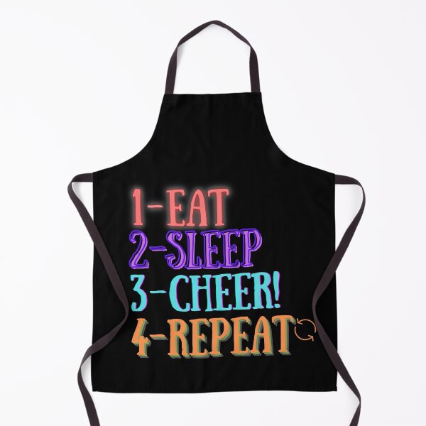 Item preview, Eat Sleep CHEER Repeat designed and sold by bahicharafe.