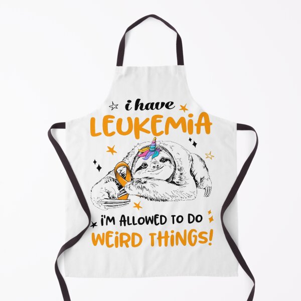 Item preview, I have Leukemia i'm allowed to do Weird Things designed and sold by ElizabethS809.