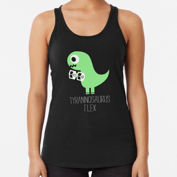 Tyrannosaurus Flex Racerback Tank Top