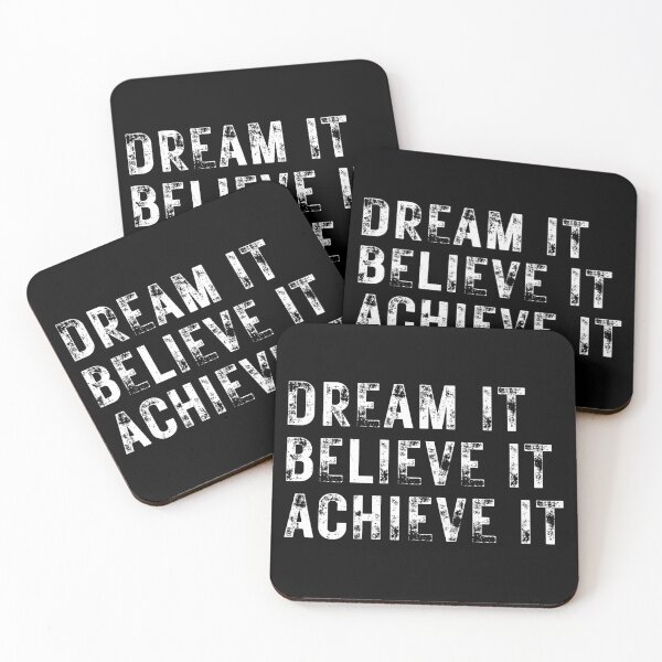Item preview, Dream It Believe It Achieve It designed and sold by ambaart.