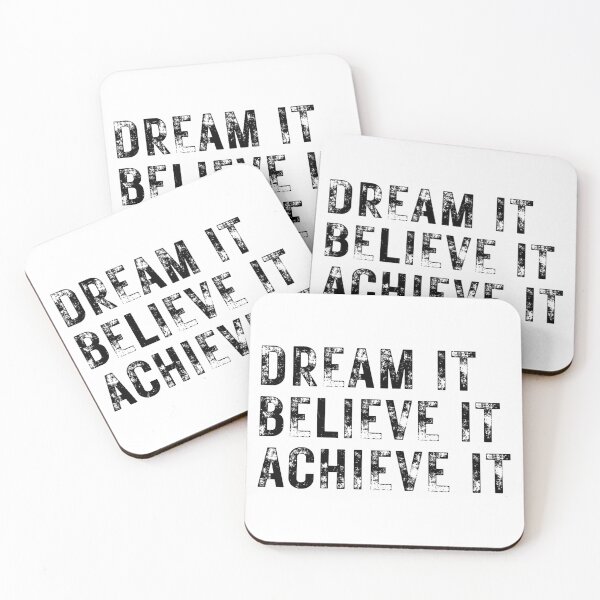 Item preview, Dream It Believe It Achieve It designed and sold by ambaart.