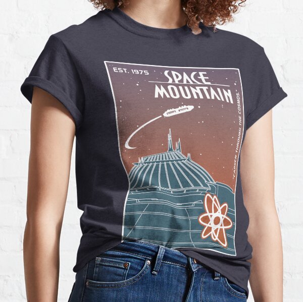 Space Mountain T-Shirts for Sale | Redbubble