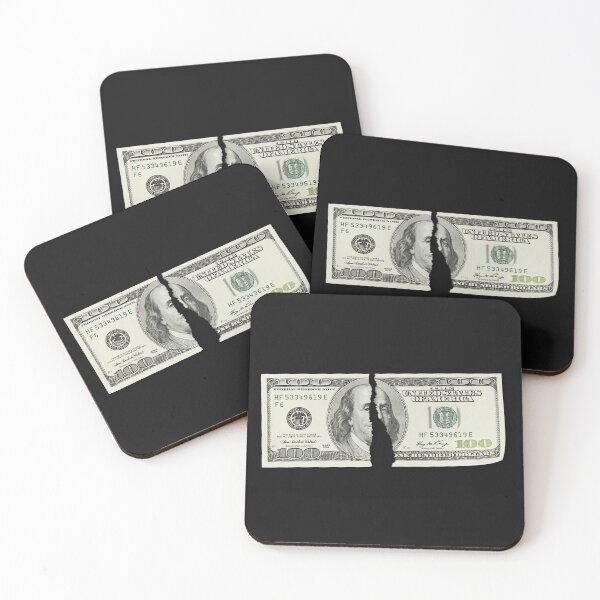 Item preview, Torn dollar bill designed and sold by WallStreet Arts.