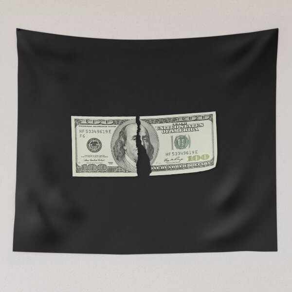 Item preview, Torn dollar bill designed and sold by WallStreet Arts.