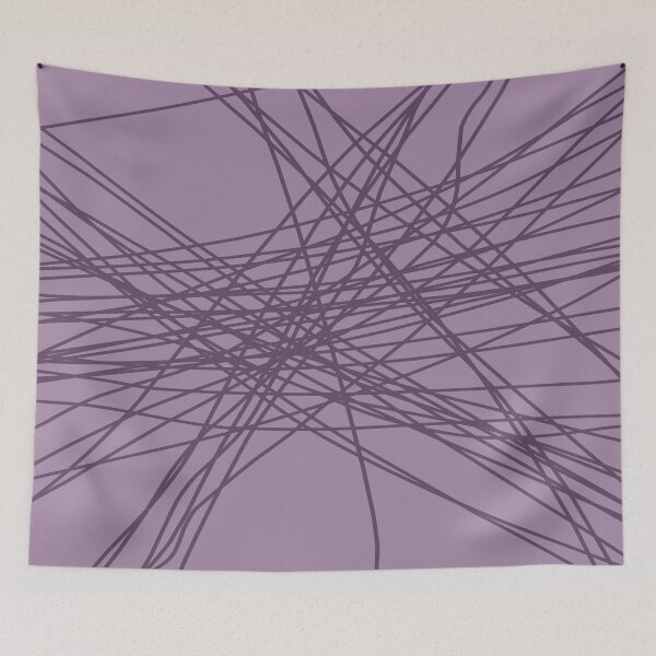 Item preview, Purple Doodle Lines designed and sold by DHSTN.