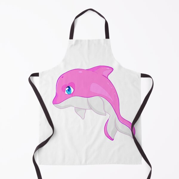 Item preview, Pink Heart Eye Dolphin designed and sold by With Love, InspireMari.