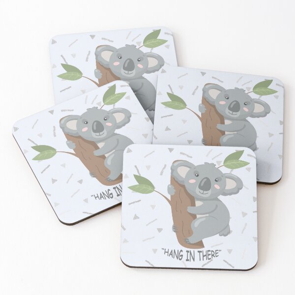 Item preview, Cute Koala Bears Hang in There Seamless Pattern designed and sold by DGFashion.