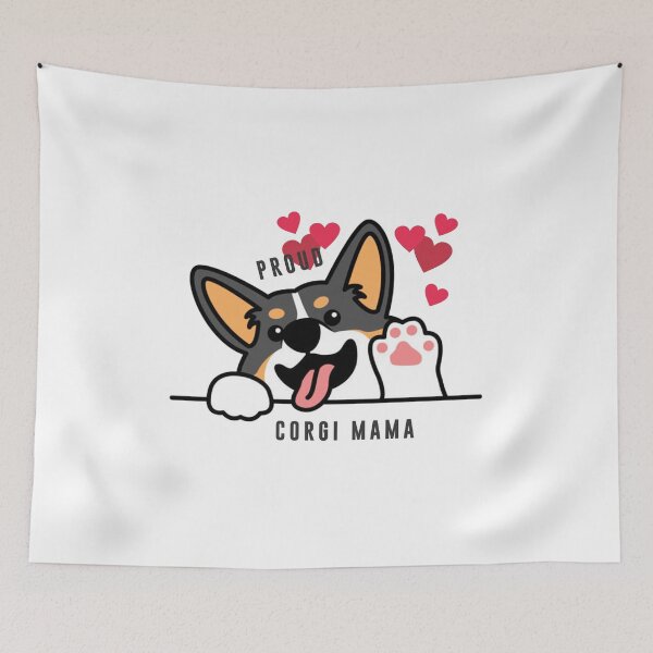 Item preview, Proud Corgi Mama designed and sold by LungosDesigns.