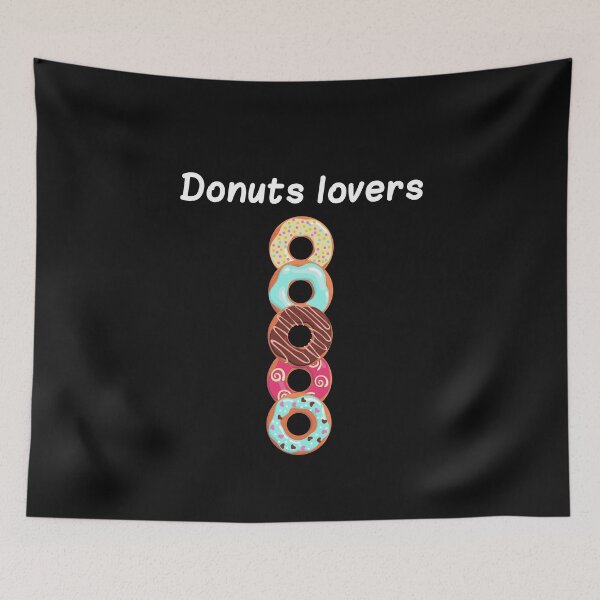 Item preview, Donuts lovers designed and sold by RAKANSHIRTS.