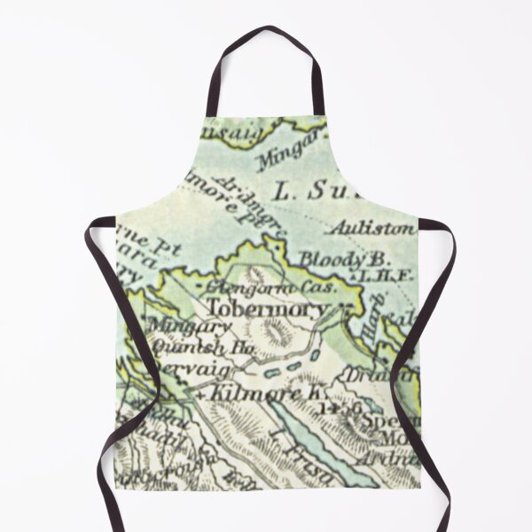 Item preview, TOBERMORY & surrounding area map 1899 designed and sold by yourscotland.