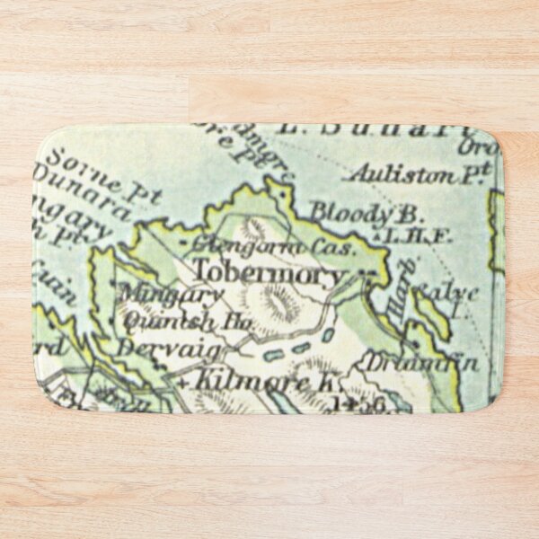 Item preview, TOBERMORY & surrounding area map 1899 designed and sold by yourscotland.