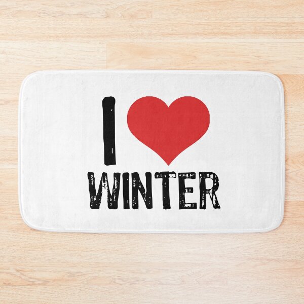 Item preview, I Love Winter designed and sold by The "I Love Everything" Shop.