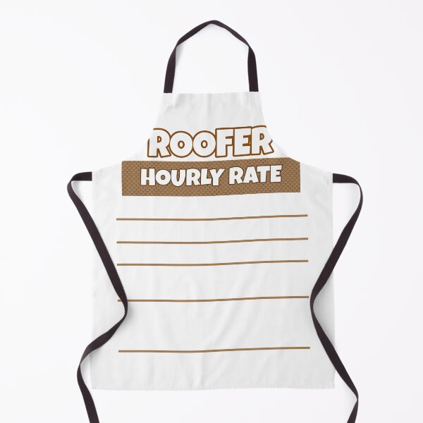 Item preview, Roofer Hourly Rate Funny Gift For Male Roofers designed and sold by Moonpie90.