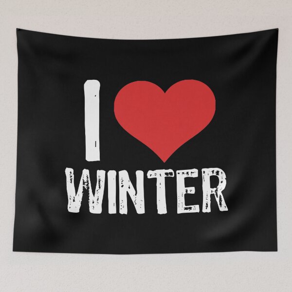 Item preview, I Love Winter designed and sold by The "I Love Everything" Shop.