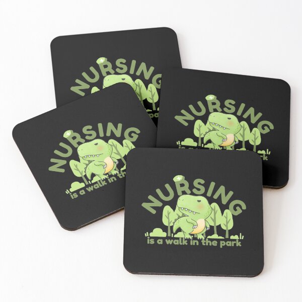Item preview, Nursing is a walk in the park designed and sold by Mixture-DESIGN.
