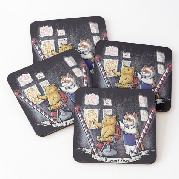 Item preview, Cat Barber Shop designed and sold by Liviu Matei.