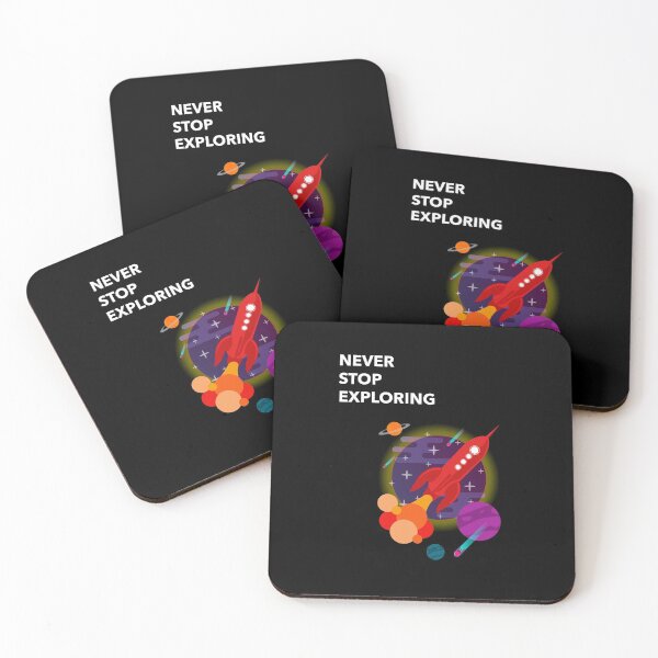 Item preview, Never Stop Exploring designed and sold by farhan20.