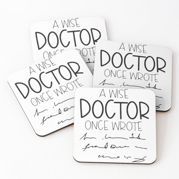 Item preview, A Wise Doctor Once Wrote designed and sold by LungosDesigns.