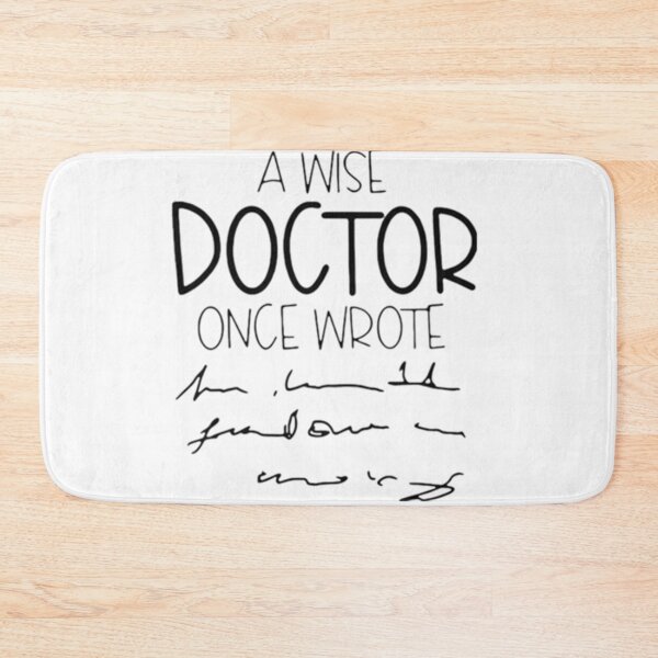 Item preview, A Wise Doctor Once Wrote designed and sold by LungosDesigns.