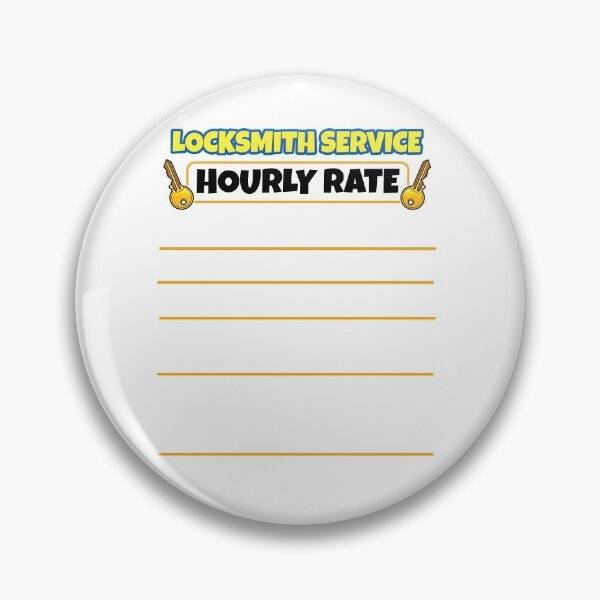 Item preview, Locksmith Service Hourly Rate designed and sold by Moonpie90.