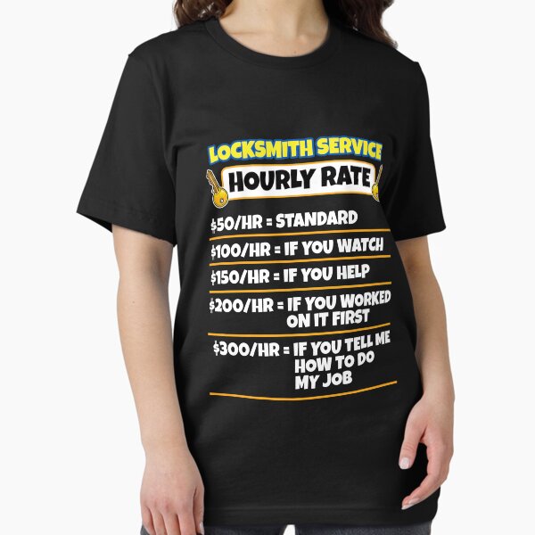 Item preview, Locksmith Service Hourly Rate designed and sold by Moonpie90.