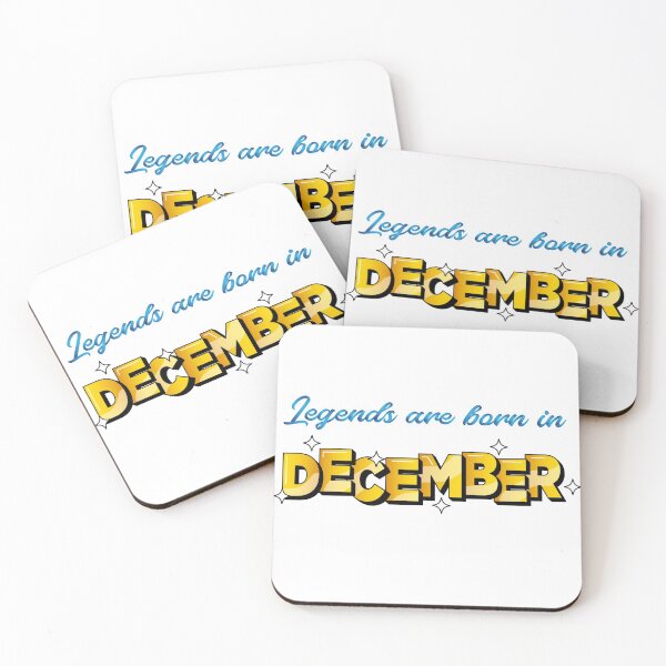 Item preview, Legends are born in December designed and sold by ElenaDanilo.