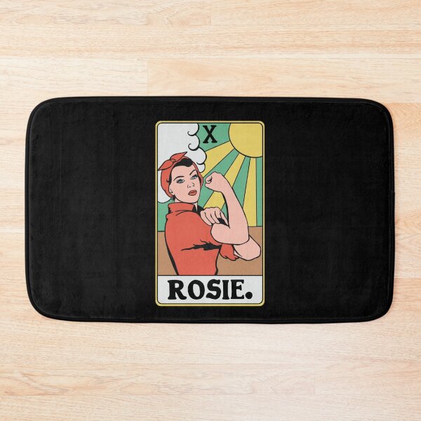 Item preview, Rosie Tarot Card Funny - Rosie The Riveter Feminist Retro Worker designed and sold by isstgeschichte.