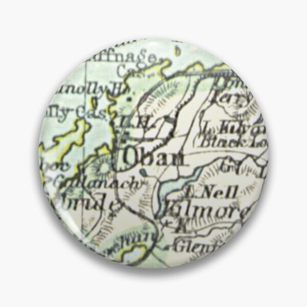 Item preview, OBAN & surrounding area map 1899 designed and sold by yourscotland.