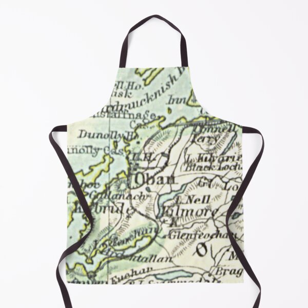 Item preview, OBAN & surrounding area map 1899 designed and sold by yourscotland.