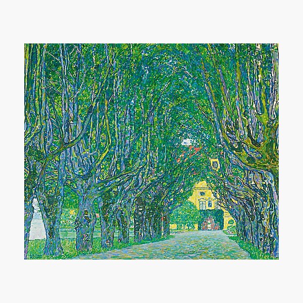 Item preview, Gustav Klimt - Avenue du parc Schloss Kammer designed and sold by Vivanne-art.