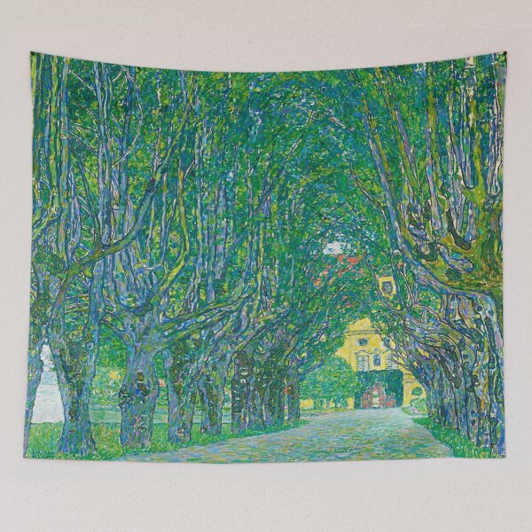Item preview, Gustav Klimt - Avenue of Schloss Kammer Park designed and sold by Vivanne-art.