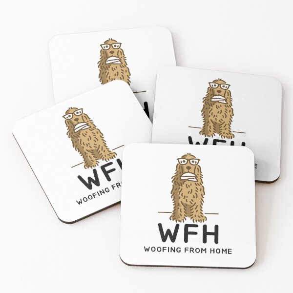 Item preview, WFH Woofing from home instead of working from home designed and sold by nicksuefonze.