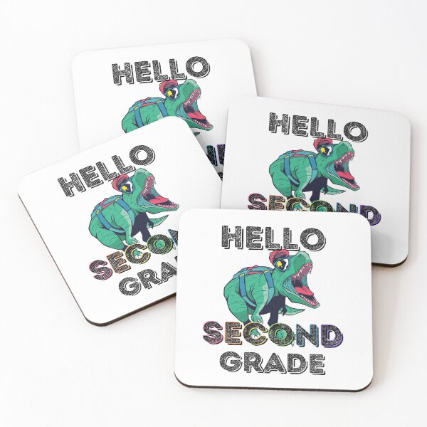 Item preview, Hello Second Grade T-Rex Dinosaur Back to School designed and sold by wanasak.