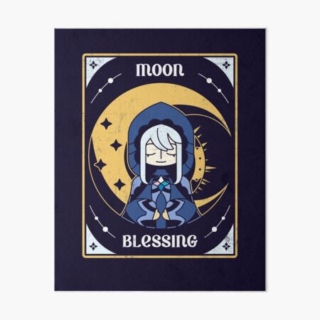 Moon Blessing Art Board Print
