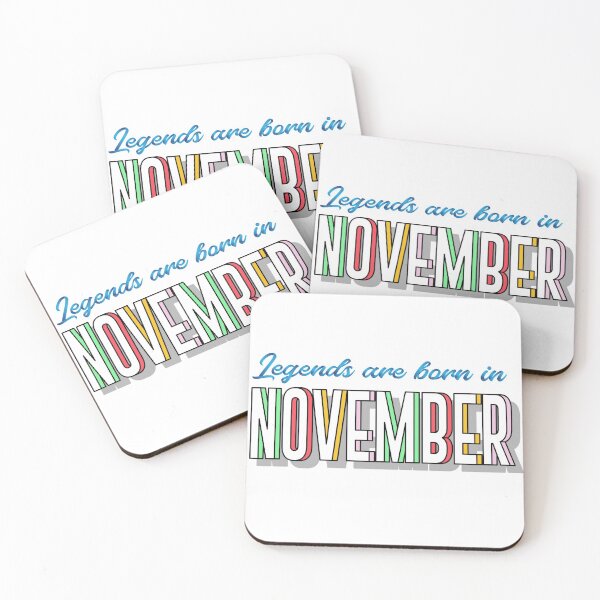 Item preview, Legends are born in November designed and sold by ElenaDanilo.