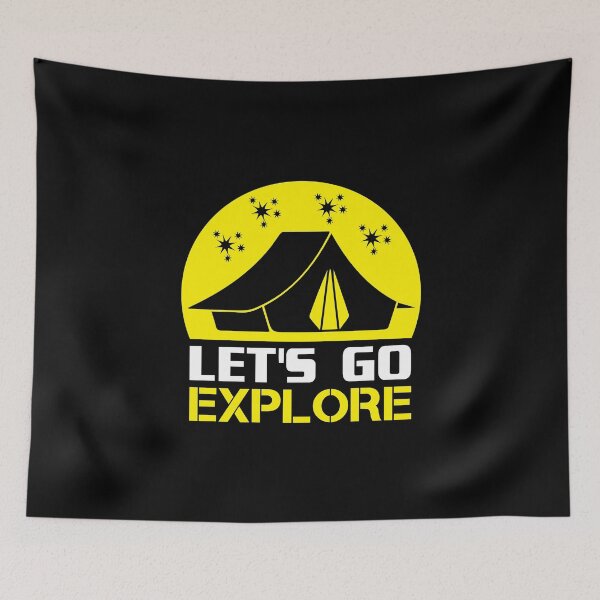 Item preview, LET'S GO EXPLORE designed and sold by eajob.