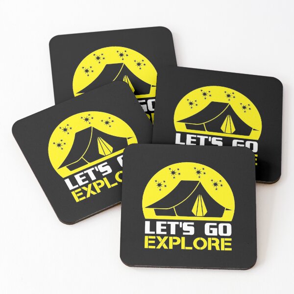 Item preview, LET'S GO EXPLORE designed and sold by eajob.