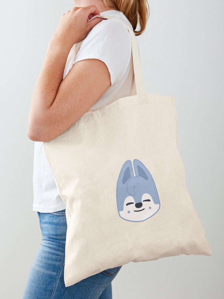 バンチャン　ウルフチャン　トートバッグ stray kids バンチャントートバッグウルフチャンスキズskzoo