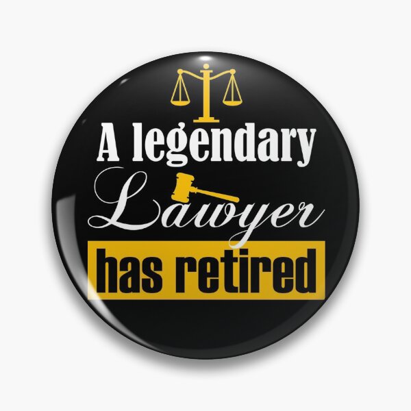 Item preview, A Legendary Lawyer Has Retired designed and sold by DukeSTaurus.