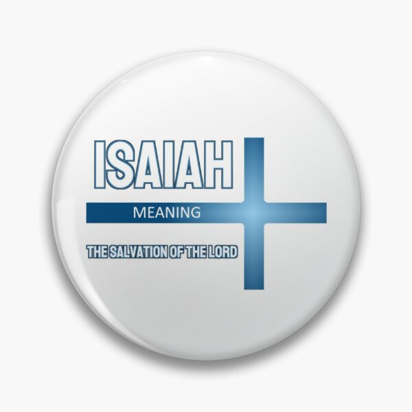 Item preview, Christian Name T-ShirtIsaiah - This Biblical Name Means ...  designed and sold by Daisyshopp.