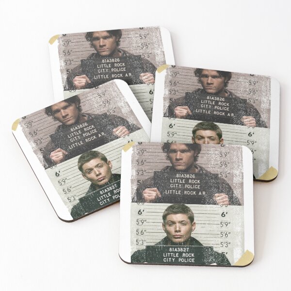 Item preview, Mug Shot of Sam and Dean Winchester-Supernatural designed and sold by Supernaturall kaz.