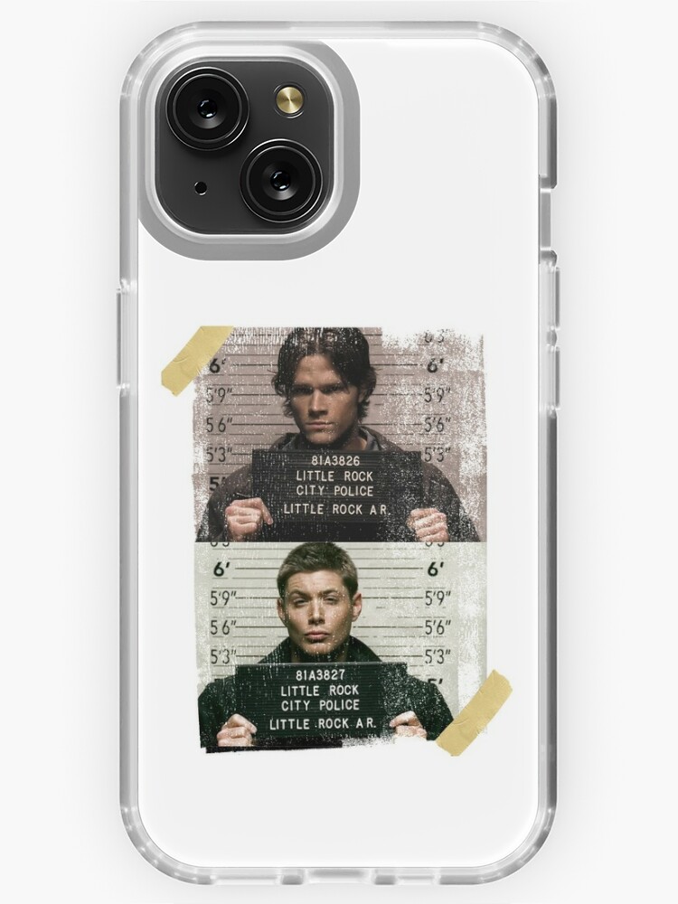 Mug Shot of Sam and Dean Winchester-Supernatural iPhone Case for