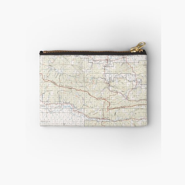 Item preview, Old Ouachita National Forest Map (1970) Vintage Arkansas Woodland Reserve designed and sold by BravuraMedia.