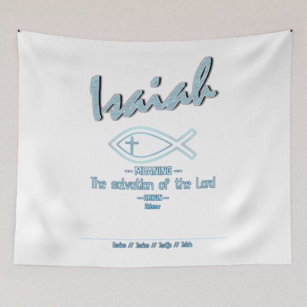 Item preview, Christian Name T-ShirtIsaiah - Biblical Name Definition  designed and sold by Daisyshopp.