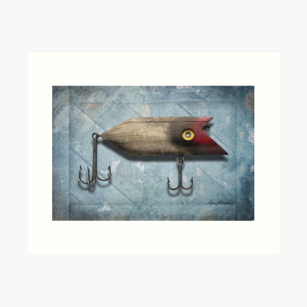 Fishing Lure Art Prints for Sale
