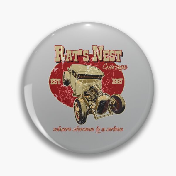 Item preview, Rat Rod Rat's Nest Garage designed and sold by StefanGao.