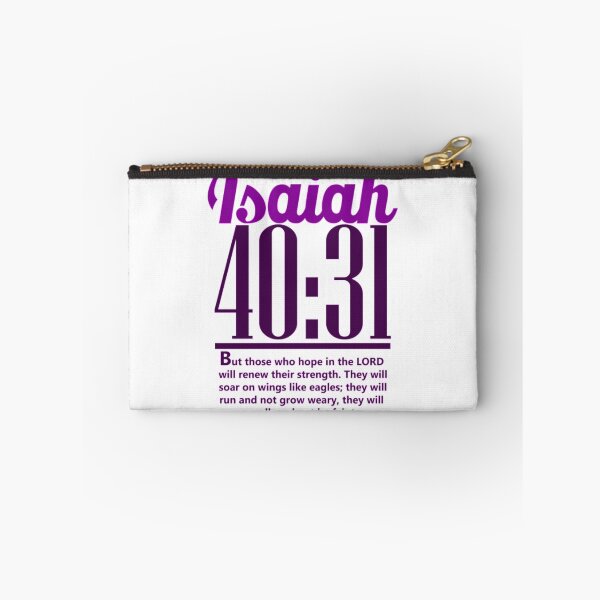 Item preview, Christian T-ShirtPurple Isaiah 40_31 ; Christian clothing _ bible verse  designed and sold by Daisyshopp.